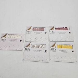 Color Street Nail Polish Strip 6 Set Bundle